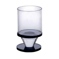 Підсвічник декоративний Parallels скляний 10 см