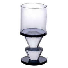 Підсвічник декоративний Parallels скляний 13 см