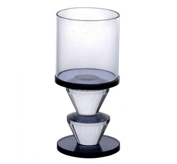 Підсвічник декоративний Parallels скляний 13 см