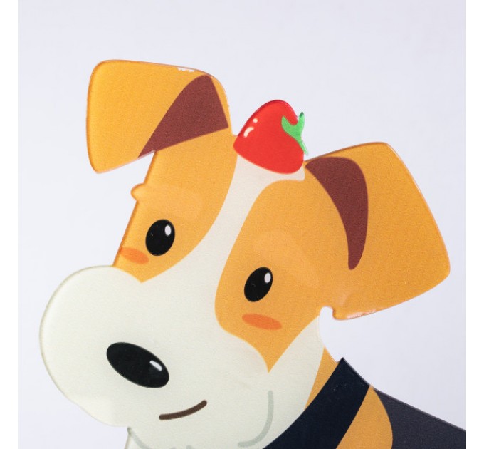 Годинник настінний "Маленький друг" 42*32*5 см, чорний з білим