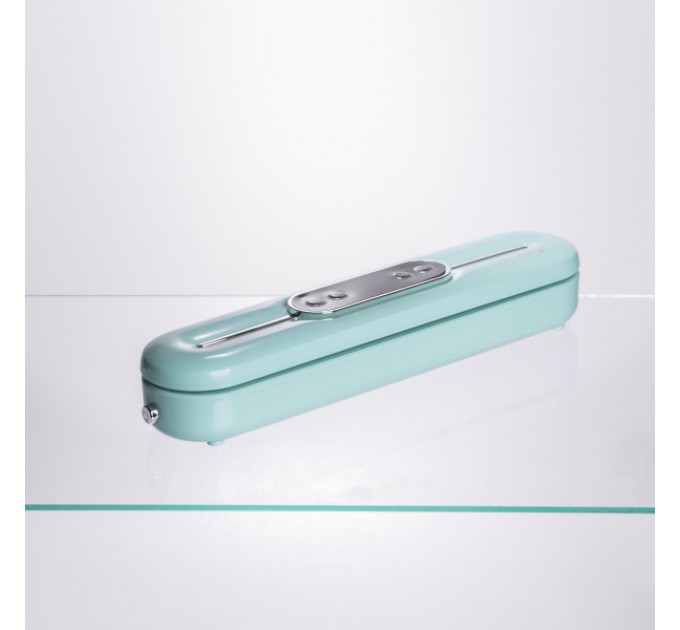 Вакууматор для влажных и сухих продуктов 90 Вт 10 пакетов в комплекте, ментоловый