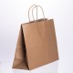 Подарунковий пакет 31*12*25 см крафтовий 12 штук в упаковці, бежевий