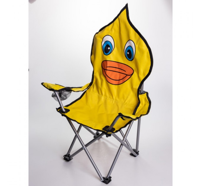 Дитяче крісло туристичне складане 34*58*65 см, жовтий