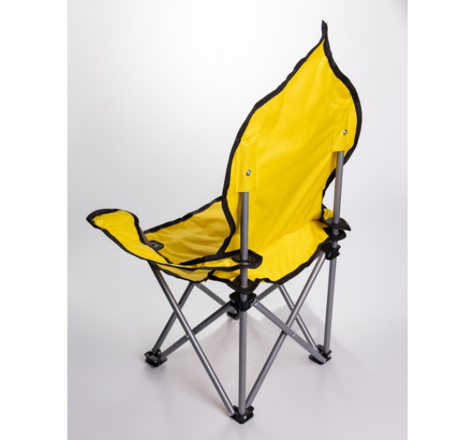 Дитяче крісло туристичне складане 34*58*65 см, жовтий