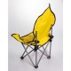 Дитяче крісло туристичне складане 34*58*65 см, жовтий