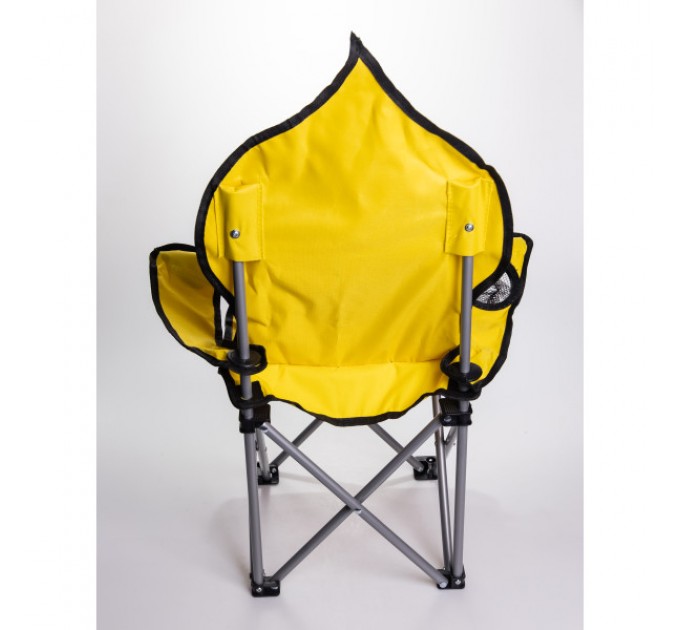 Дитяче крісло туристичне складане 34*58*65 см, жовтий