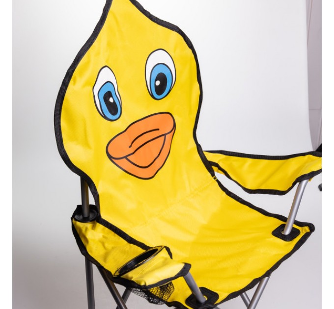 Дитяче крісло туристичне складане 34*58*65 см, жовтий