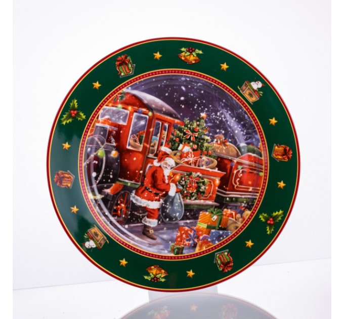 Набір тарілок Santa порцелянових 7 штук 26,5/19 см