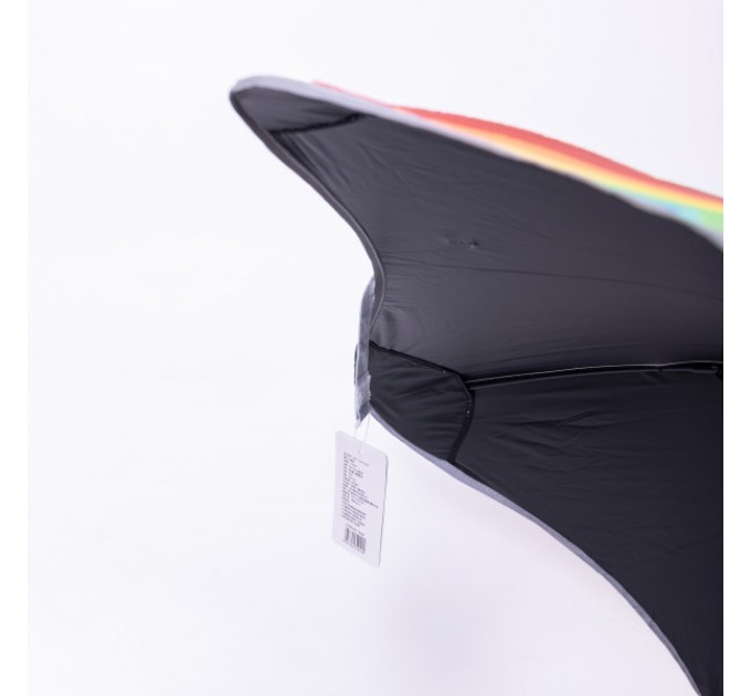 Детский зонт-трость механический 90 см, белый