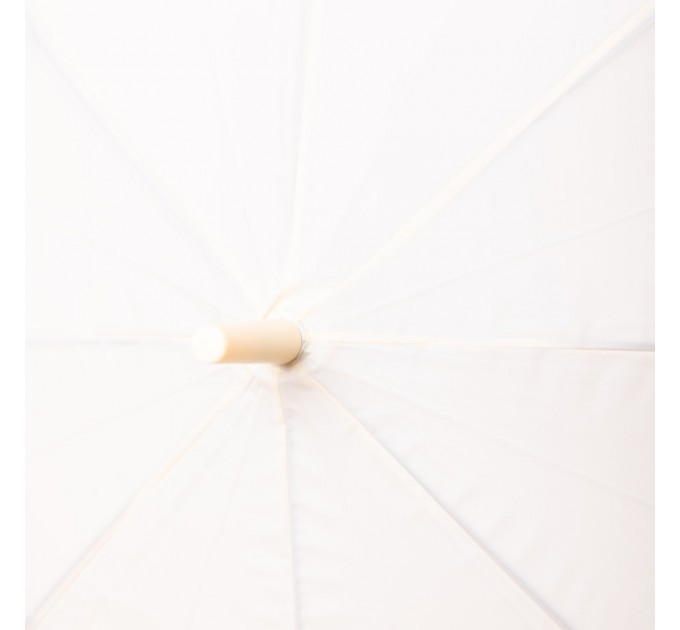 Дитяча парасоля-тростина напівавтомат складна 94 см, бежевий