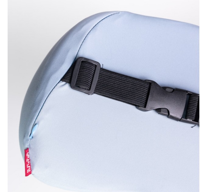 Подушка-підголовник Minimal для подорожей, блакитний