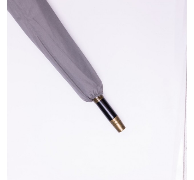 Парасоля-тростина складна напівавтомат 124 см, сірий