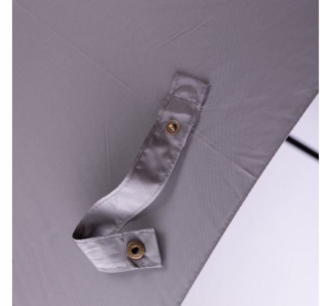 Парасоля-тростина складна напівавтомат 124 см, сірий