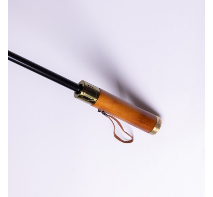 Парасоля-тростина складна напівавтомат 124 см, сірий