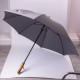 Парасоля-тростина складна напівавтомат 124 см, сірий