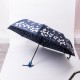 Парасоля напівавтомат складна 97 см, синій