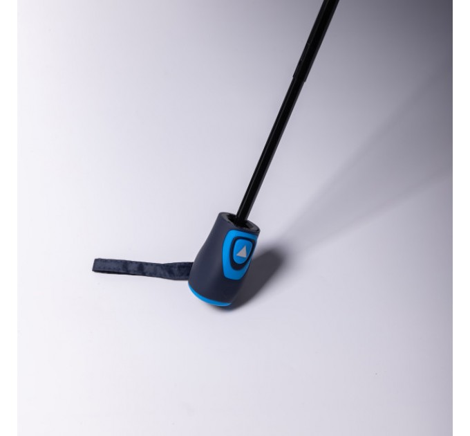 Парасоля напівавтомат складна 97 см, синій