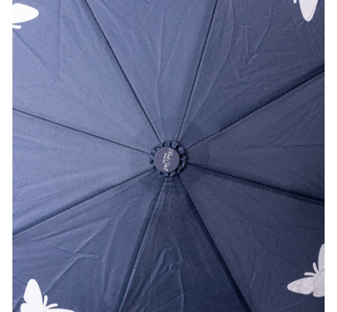 Парасоля напівавтомат складна 97 см, синій