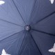 Парасоля напівавтомат складна 97 см, синій