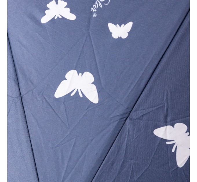 Парасоля напівавтомат складна 97 см, синій