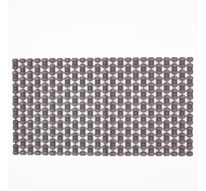 Килимок для душового піддону на присосках 73*40 см, білий