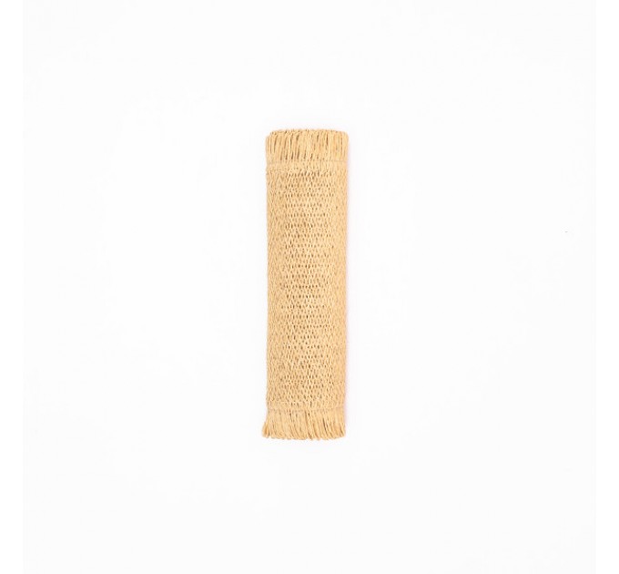 Дорожка раннер для сервировки стола Fringe 120*30 см, бежевый