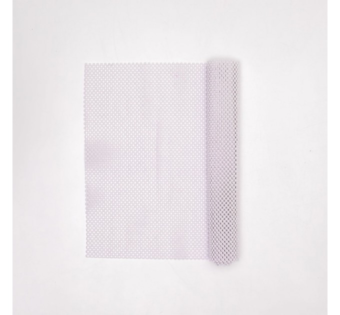 Килимок захисний універсальний протиковзкий 90*38 см, білий