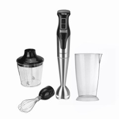 Блендер занурювальний ручний SOKANY SK-758-4 з 2 насадками, сталь