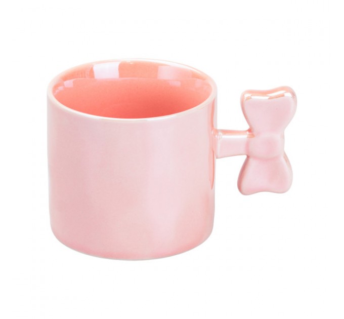 Чашка керамічна Serious Life 350 мл, рожевий