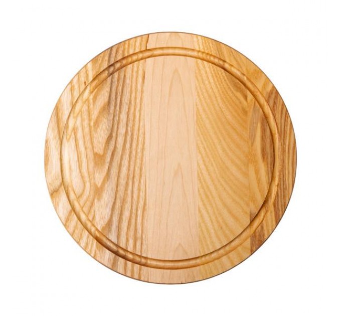 Дошка для подачі кругла 25 см, ясен