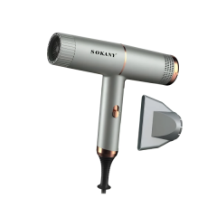 Фен для волосся Sokany SK-2220 з концентратором, срібло Фен для волосся Sokany SK-2220 з концентратором, срібло