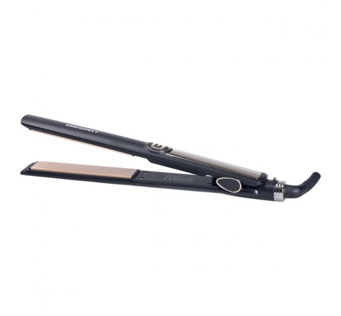 Утюжок для волосся Gemei GM-416 з РК-дисплеєм, чорний