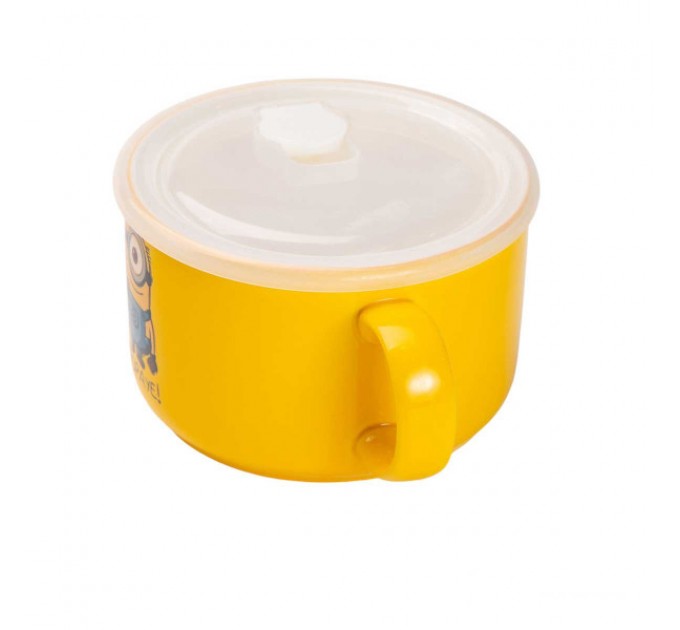 Миска для лапши фарфоровая 900 мл Poopaye с герметичной крышкой