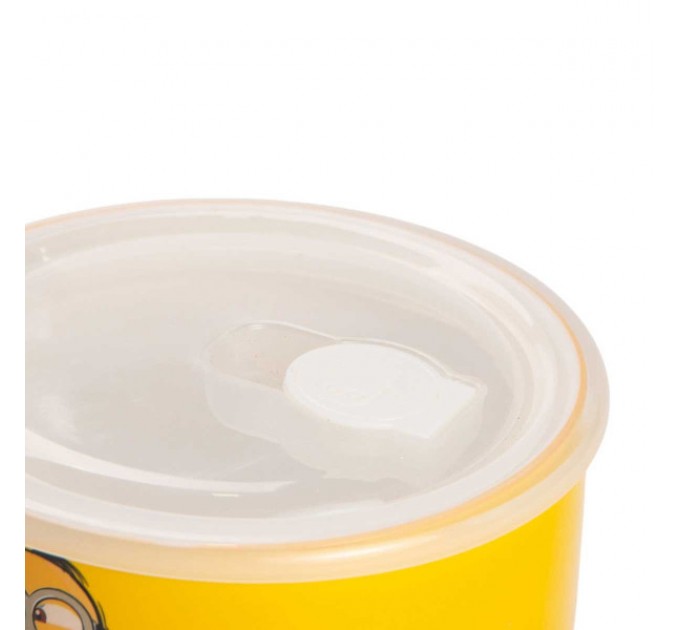 Миска для лапши фарфоровая 900 мл Poopaye с герметичной крышкой