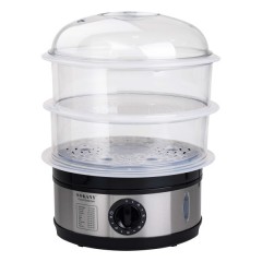 Пароварка електрична Sokany SK-07018 трирівнева 11 літрів