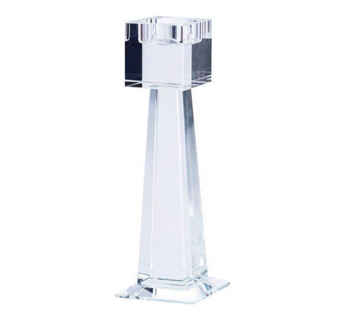 Подсвечник стеклянный Geometry 20.5 см