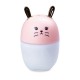 Зволожувач повітря для дитячої кімнати Зайчик 220 мл, рожевий