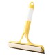 Щітка-скребок для миття вікон із розпилювачем, жовтий Щітка-скребок для миття вікон із розпилювачем, жовтий