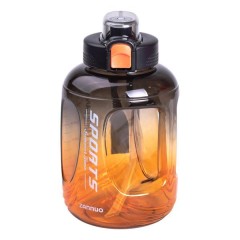 Пляшка для води спортивна з трубочкою 1.6 л, чорний Пляшка для води спортивна з трубочкою 1.6 л, чорний