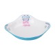 Дитяча тарілка Happy day порцелянова 350 мл, блакитний