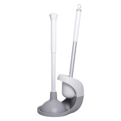 Йоржик для унітазу з підставкою та вантузом