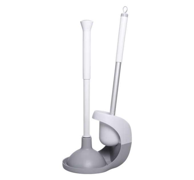 Йоржик для унітазу з підставкою та вантузом