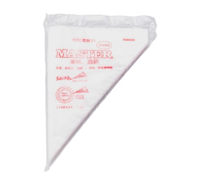 Кондитерські мішки одноразові 23*26*17 см 100 штук Кондитерські мішки одноразові 23*26*17 см 100 штук