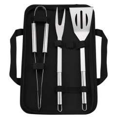 Набір аксесуарів для грилю та барбекю в чохлі 3 предмети