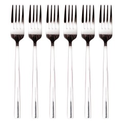 Набір столових вилок CLASSIC 6 штук з нержавіючої сталі