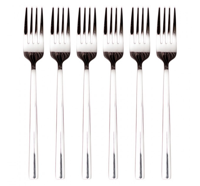 Набір столових вилок CLASSIC 6 штук з нержавіючої сталі