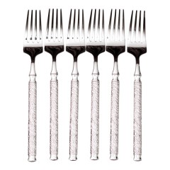Набор столовых вилок ELEGANCE 6 штук из нержавеющей стали Набор столовых вилок ELEGANCE 6 штук из нержавеющей стали