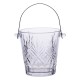 Відерце для льоду Ice Bucket 1 л скляне зі щипцями