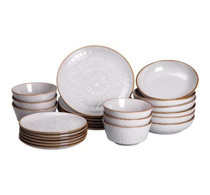 Столовий порцеляновий сервіз Vintage elegance на 6 персон 24 предмети