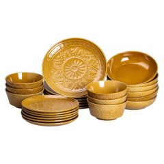 Столовий керамічний сервіз Bronze Age на 6 персон 24 предмети